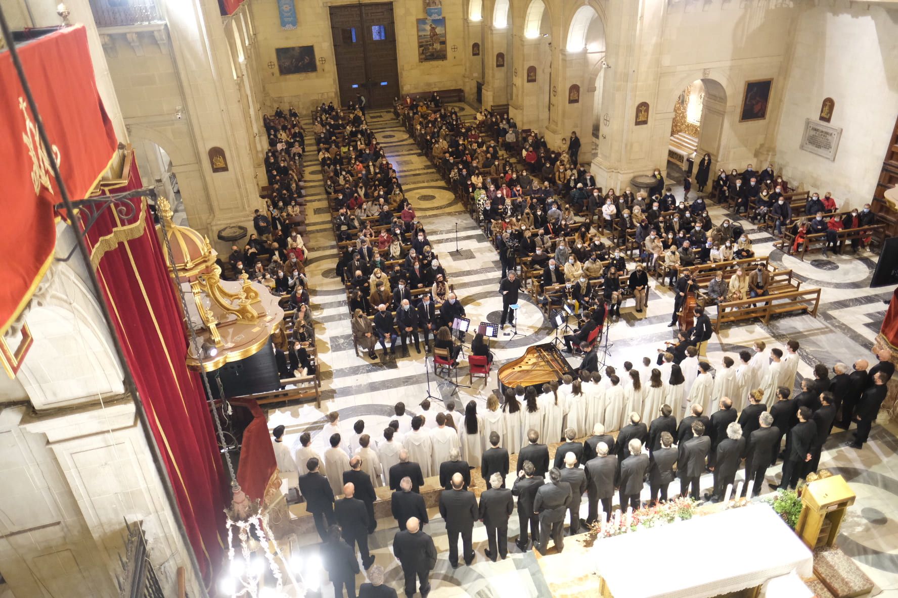 Concierto de Navidad en Santa María en Elche.