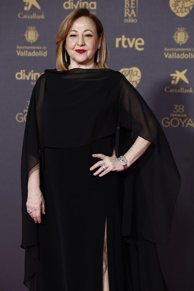 Carmen Machi en los Premios Goya 2024