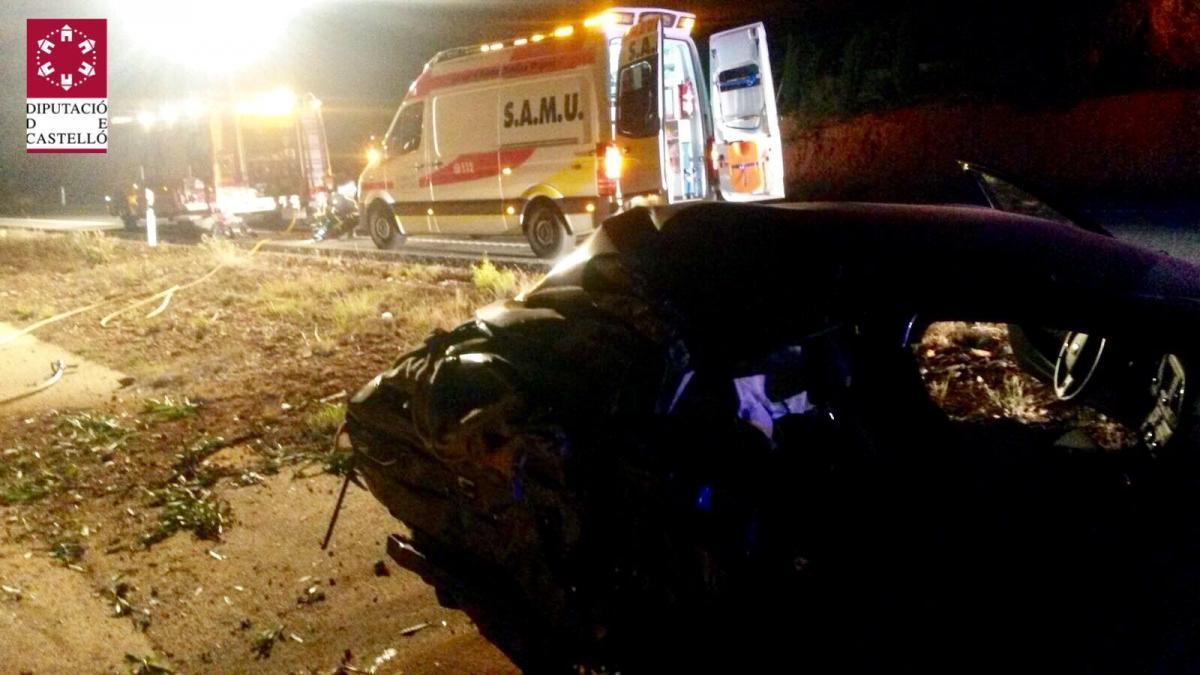 3 heridos en un accidente en Cabanes