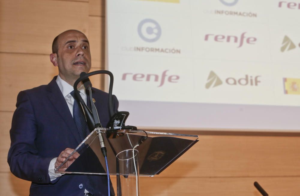 Jornada sobre el ferrocarril y su futuro en Alicante