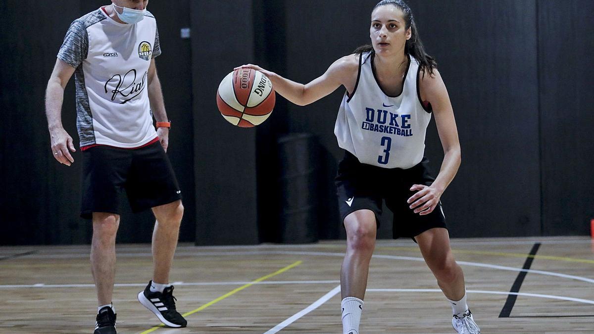 Salvadores, en su etapa en la liga universitaria en Estados Unidos. | DUKE BASKETBALL