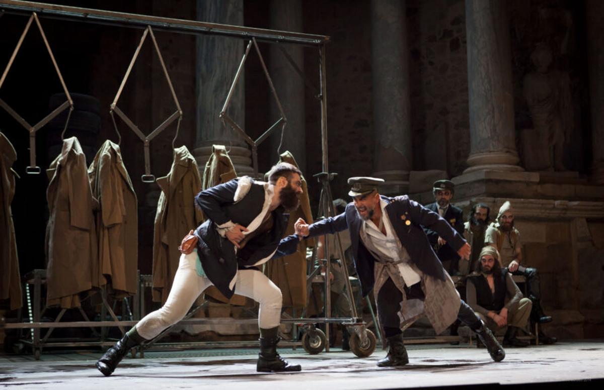 La 'Iliada' en el Teatro Romano de Mérida en 2014.