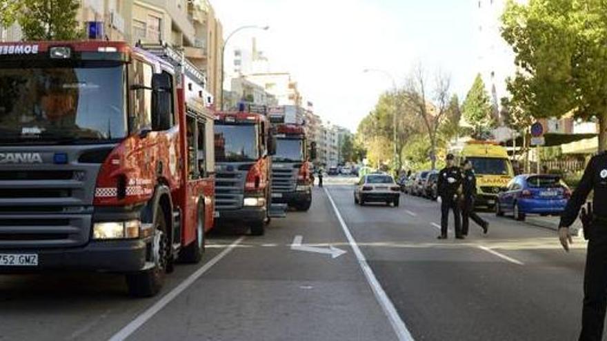 Vier Verletzte bei Hausbrand in Palma