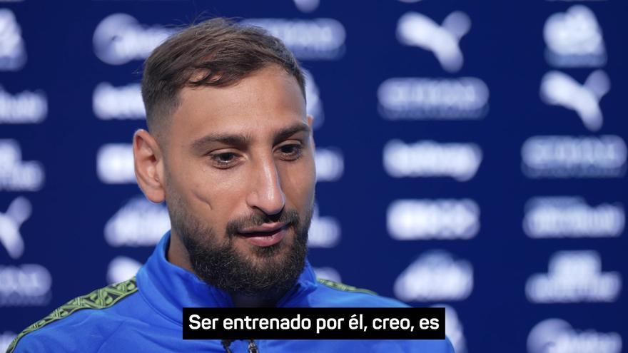 Donnarumma: "Es un gran orgullo que Guardiola me quiera en el City"