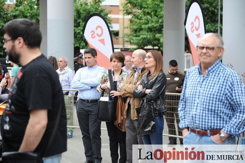 Albert Rivera, líder de Ciudadanos, en Murcia