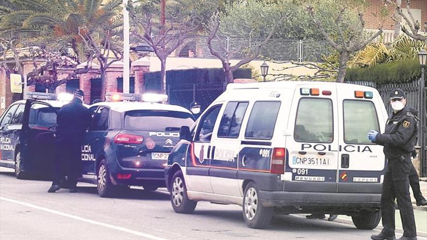 Menos denuncias por maltrato en Castellón durante el confinamiento