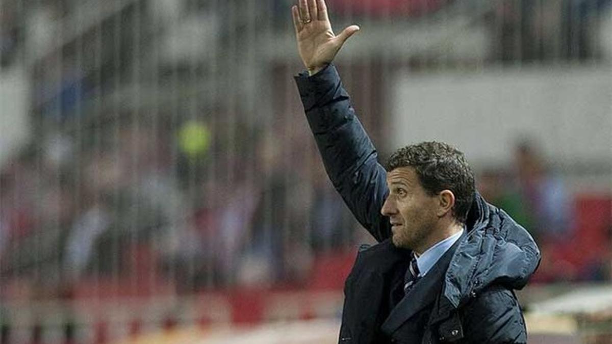 Javi Gracia, entrenador del Málaga CF