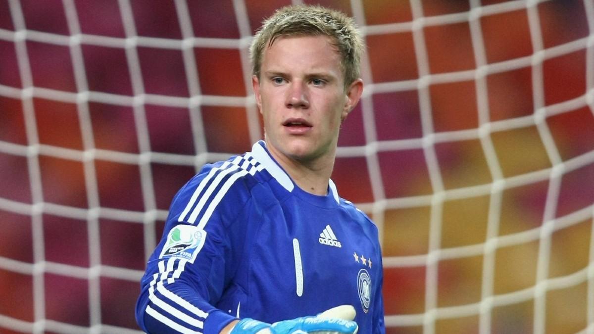 Ter Stegen durante el Mundial Sub 17 con Alemania