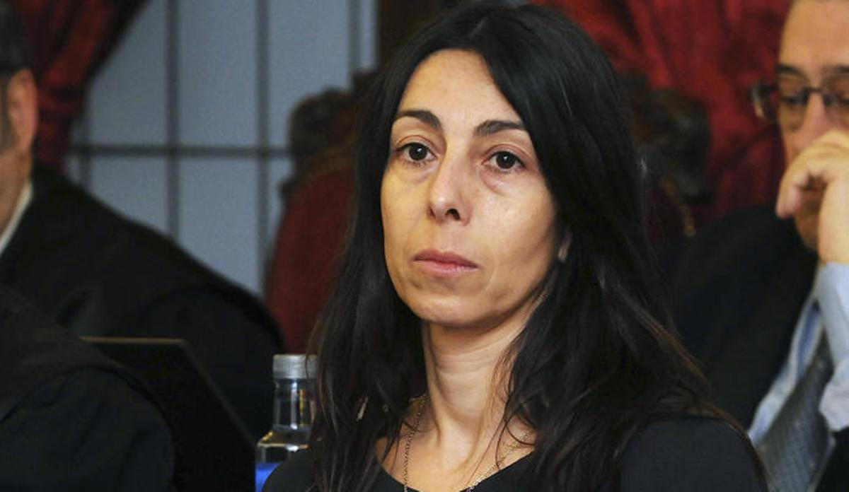 Raquel Gago, durante el juicio