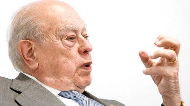 Jordi Pujol en un momento de la entrevista con DIARIO de MALLORCA .