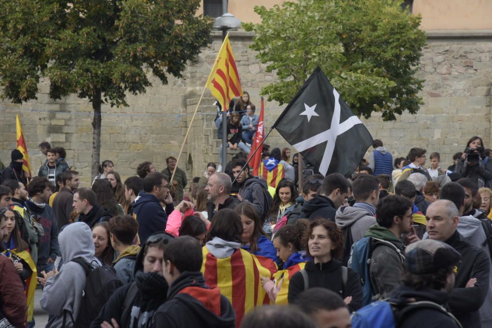 Manifestació del 18 d'octubre, a Manresa