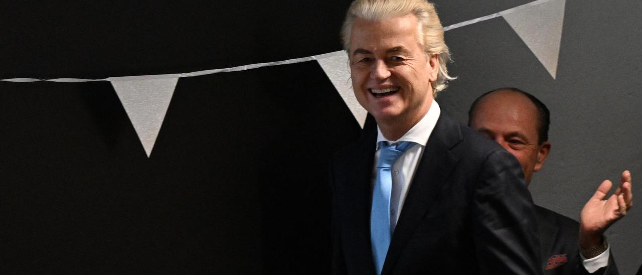 Geert Wilders, este jueves.