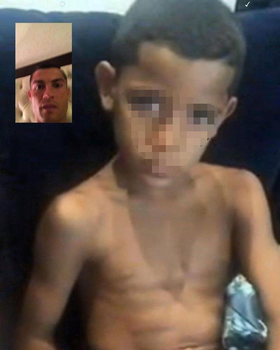 Cristiano Ronaldo felicita a su hijo
