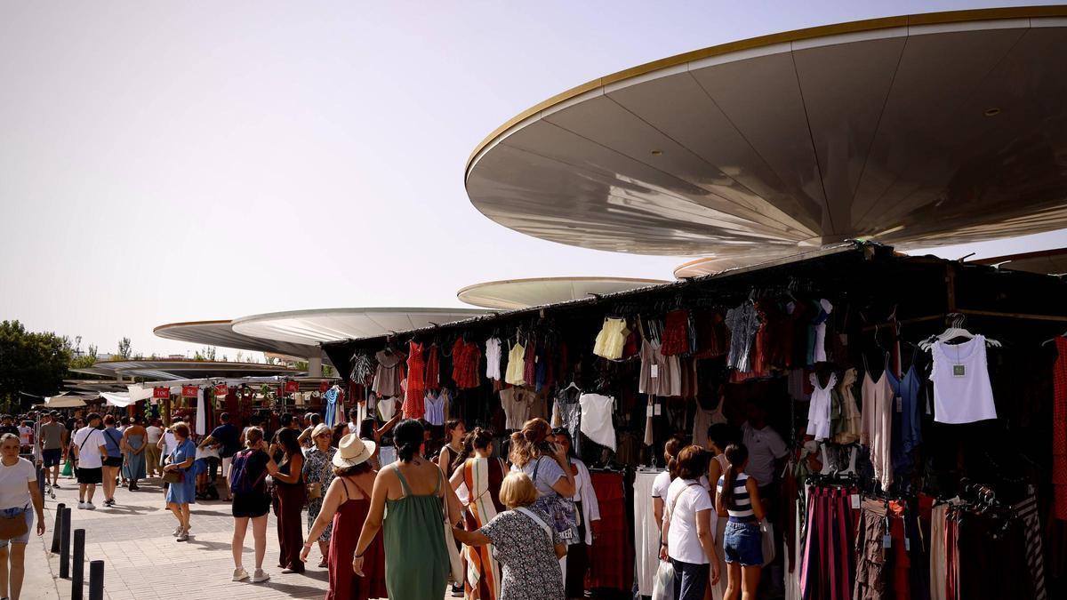Mercadillos y calor