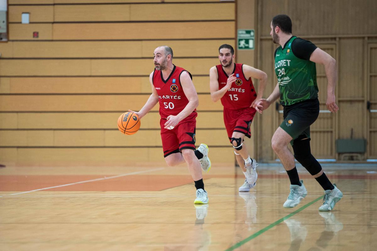 Totes les fotos de la victòria del CB Artés contra el CBU Lloret