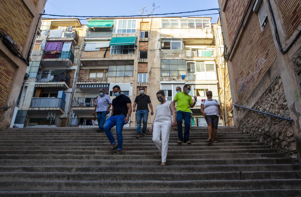 Oltra visita la Zona Norte de Alicante