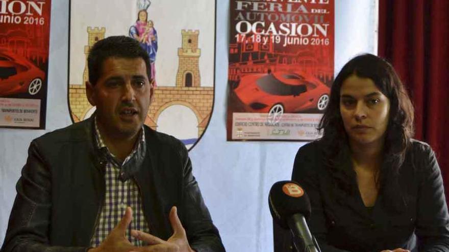 Pérez y Herrero presentan la Feria del Vehículo de Ocasión.