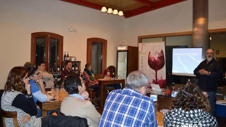 Participantes en el curso de la D.O. Monterrei. // FdV