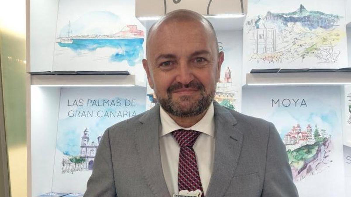 Carlos Álamo, consejero de Turismo del Cabildo de Gran Canaria.