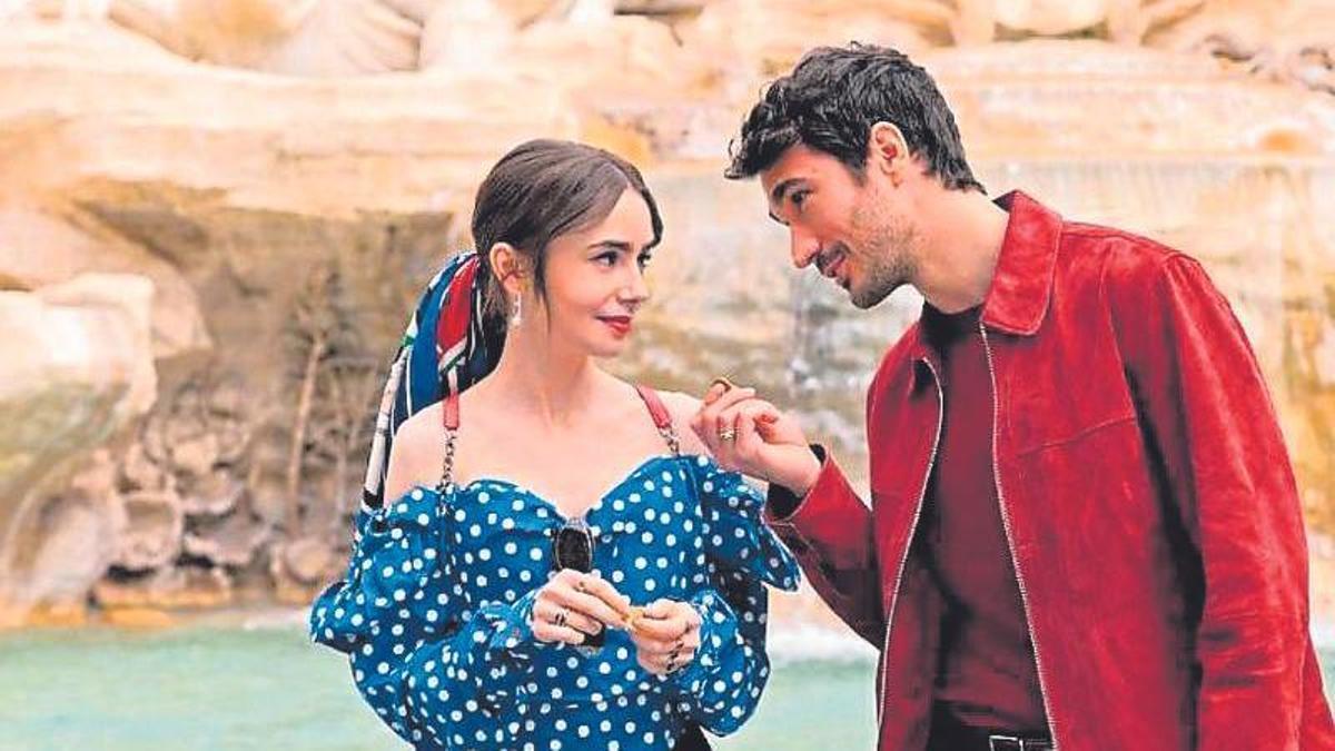 Imagen promocional de la serie,  cuya quinta temporada transcurre en Roma. |  Netflix