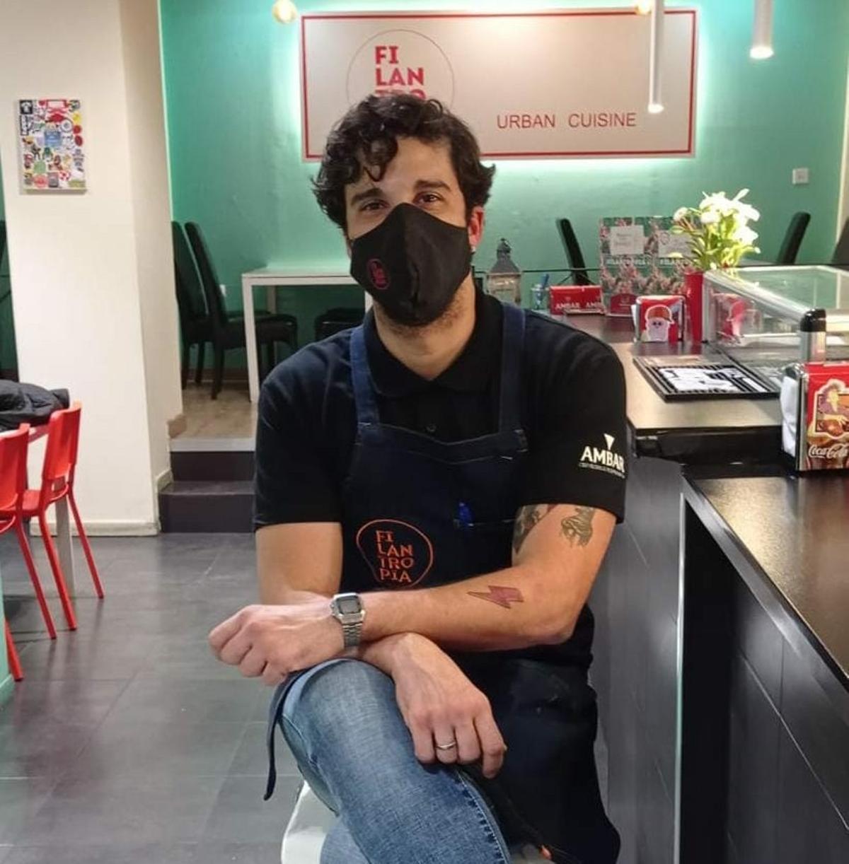 Lorenzo Palos, dueño de Filantropía, en una imagen hace unos meses
