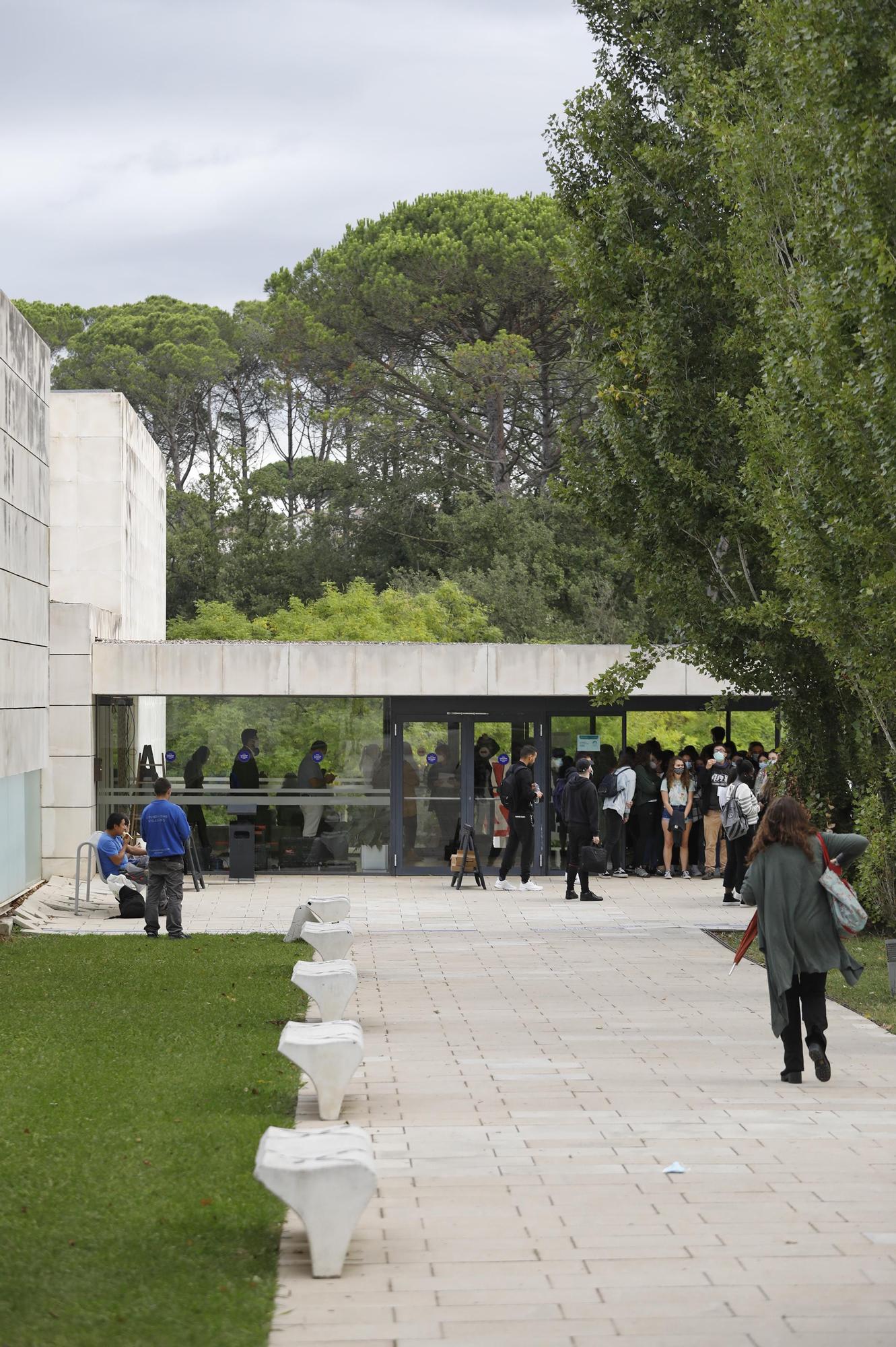 Nova protesta contra l'obligatorietat de la tercera llengua a la UdG