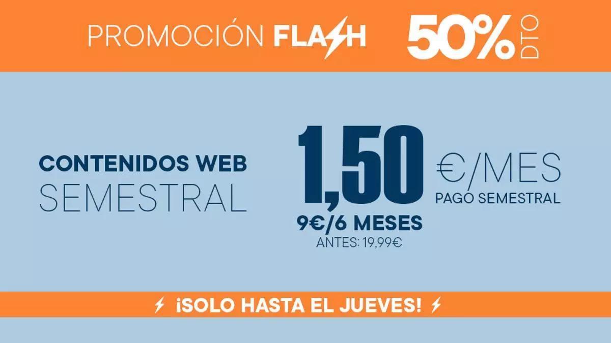 Oferta flash! Disfruta de 6 meses de contenidos web de FARO DE VIGO a mitad  de precio - Faro de Vigo