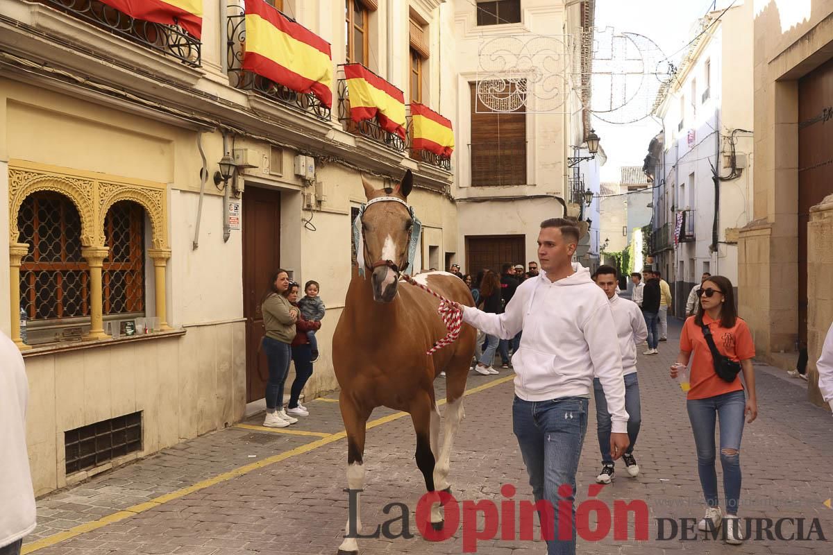Concurso de caballo a pelo: pasacalles hasta el Hoyo en Caravaca