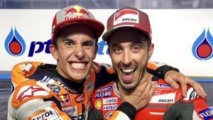 rozas45509508 tailandia marc m rquez  honda  y andrea dovizioso  ducati  f191007223255