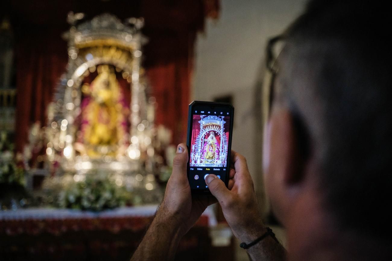 Ambiente en Candelaria entes de la celebración del Día de la Patrona de Canarias