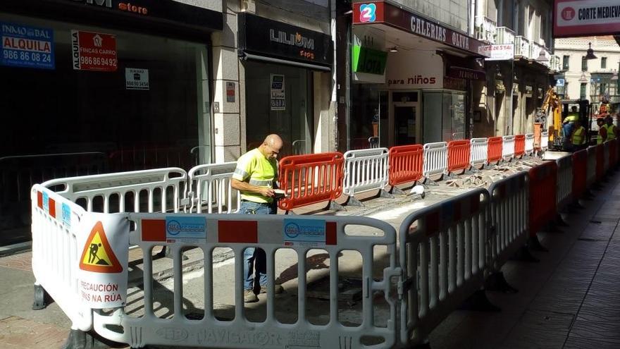 Obras en la Oliva