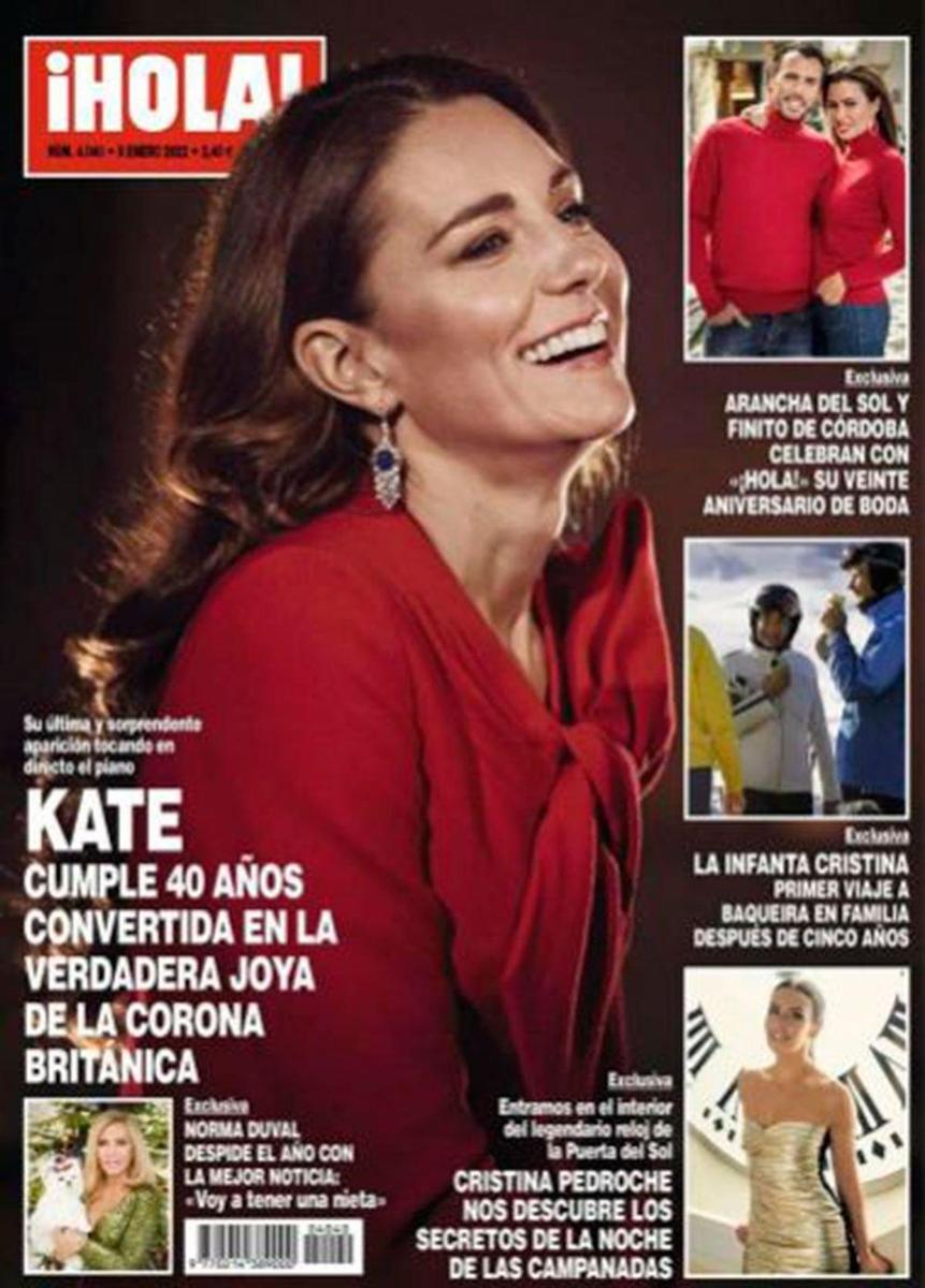 Portalda de la revista ¡HOLA! del 29 de diciembre