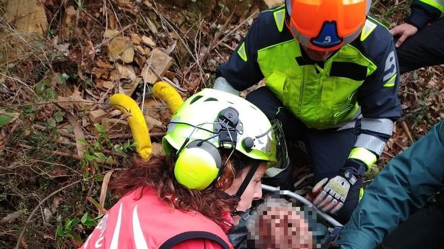 Habla el hijo del octogenario perdido y hallado vivo en Cudillero: "Estamos muy contentos y damos las gracias a todo el mundo"
