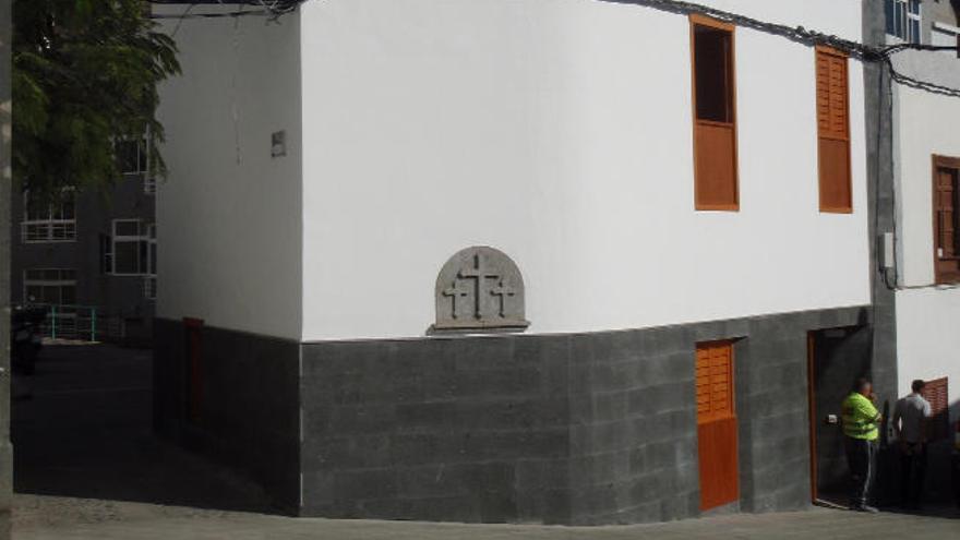 La antigua casa restaurada.