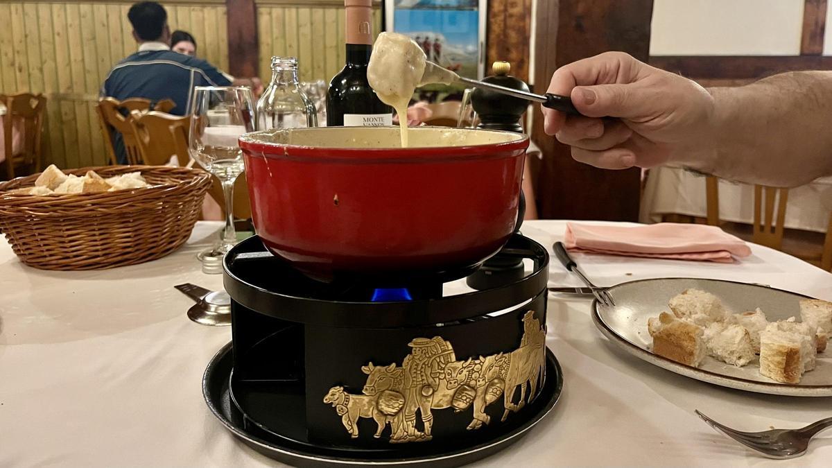 La 'fondue' con más solera de Madrid.