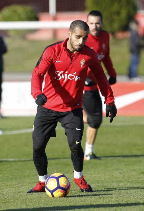 Entrenamiento del Sporting