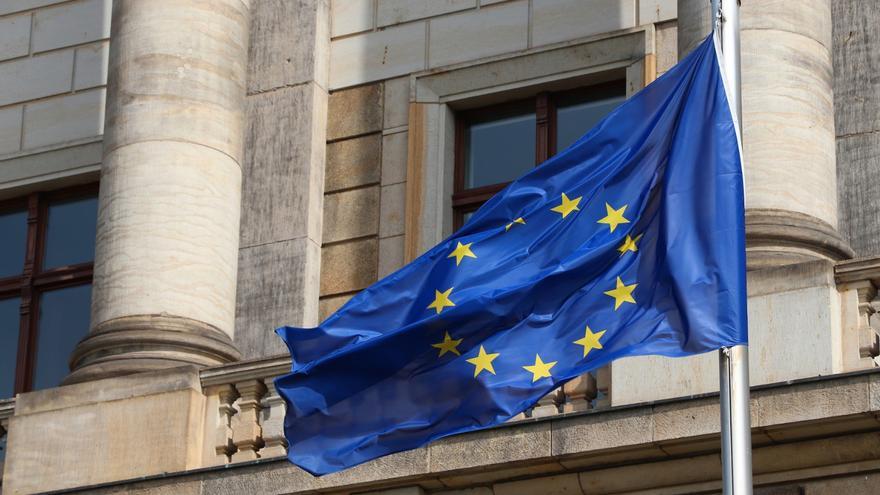 Bandera de la UE.