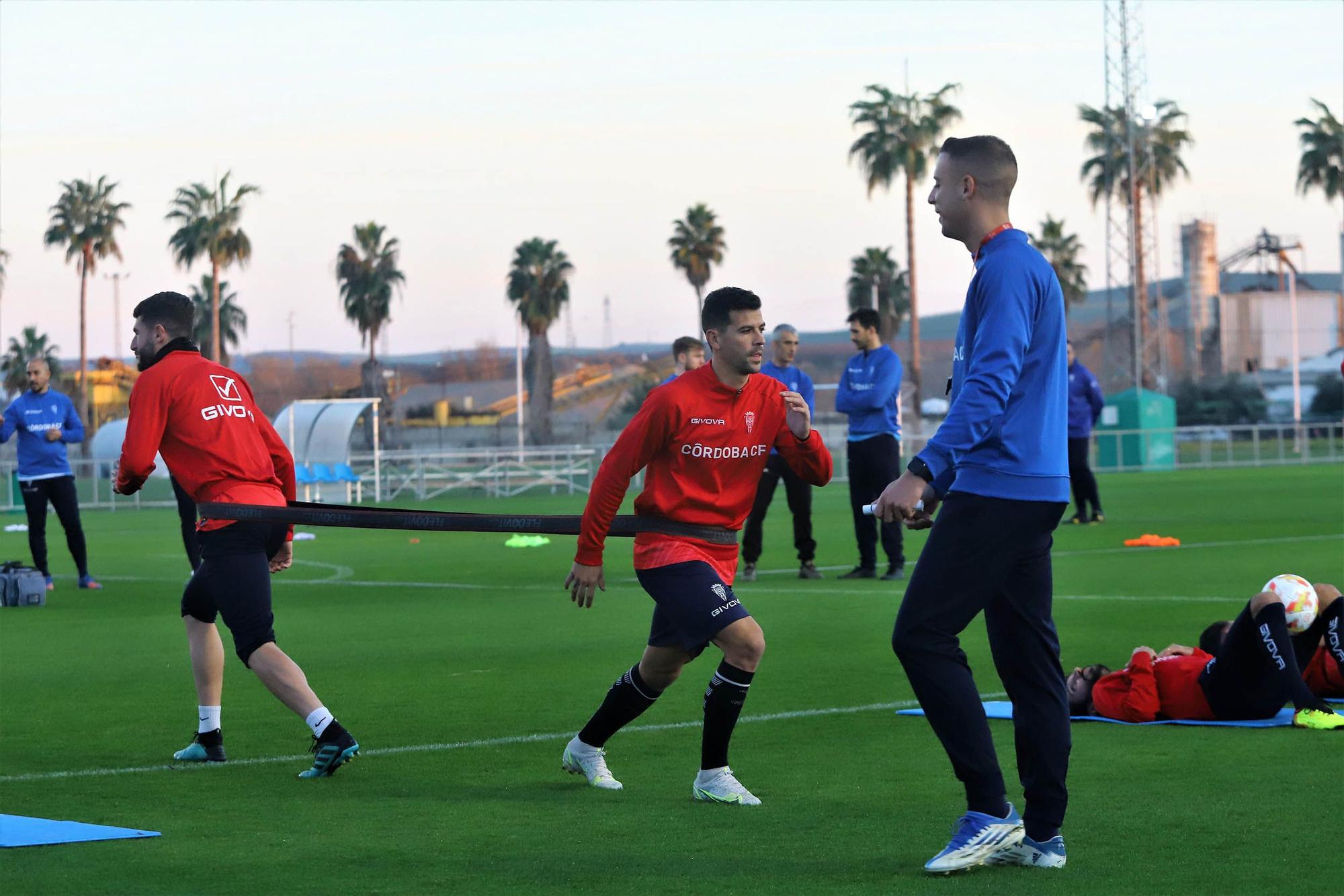 El Córdoba CF regresa la trabajo con el ánimo muy alto