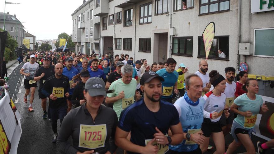 Imagen de la última carrera del circuito, en San Pedro de Visma.