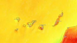 La Aemet anuncia un cambio radical para este lunes en Tenerife: los termómetros bajan de los 30 grados y se esperan lloviznas
