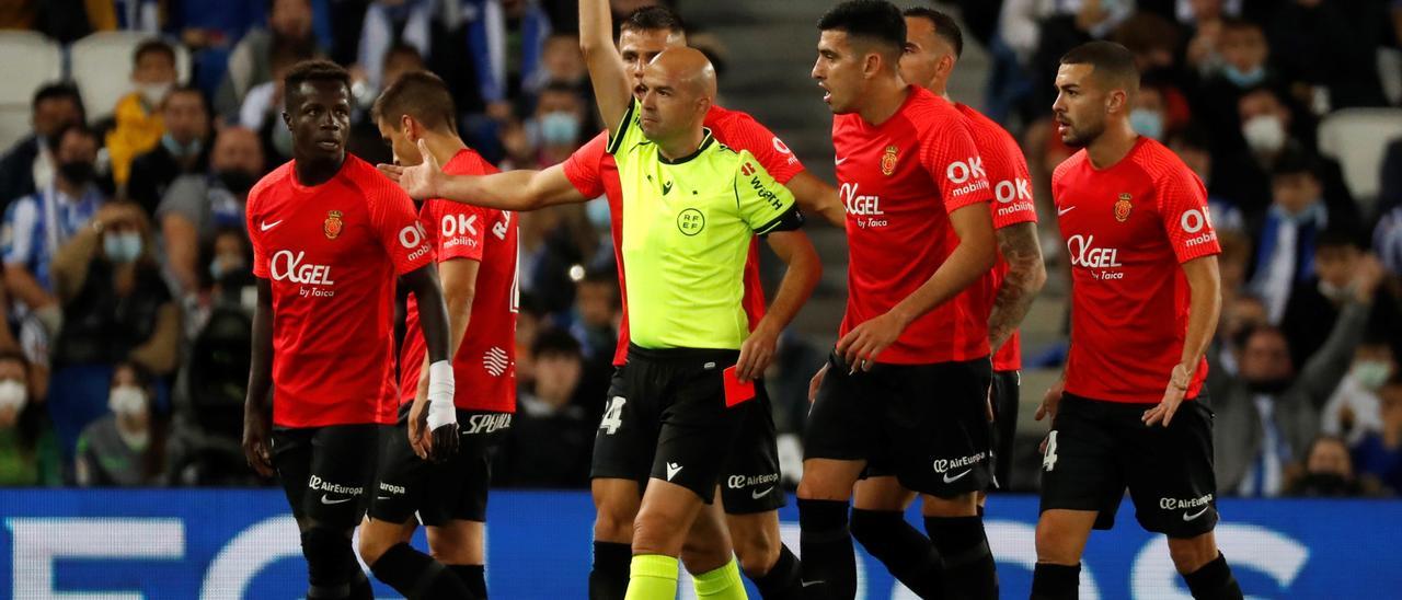 El Mallorca perdona a la Real y sale escarmentado de Anoeta