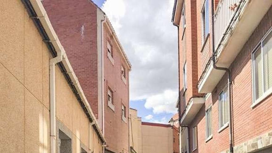 Calle Luna, donde se originó el conflicto con el Ayuntamiento.