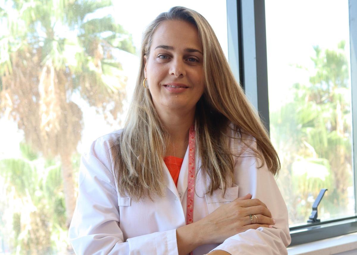 Berta Ruiz, jefa de sección de Alergología del hospital Reina Sofía.