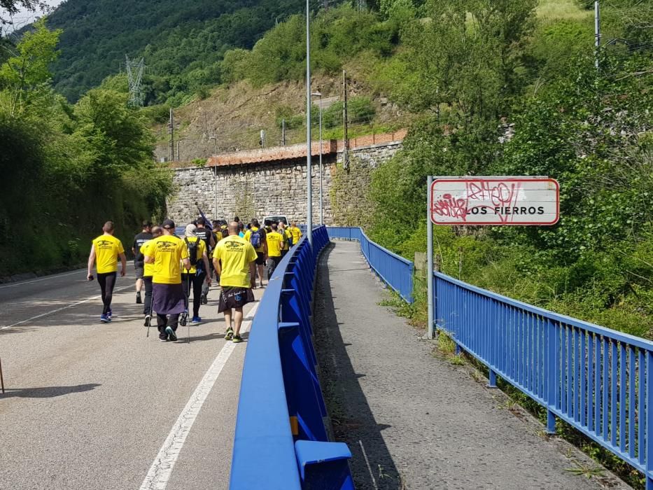 Los trabajadores de Alcoa, arropados por mineros