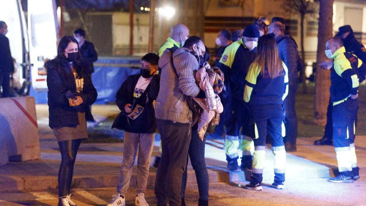 Grave accidente en la feria de Mislata al volarse un castillo hinchable