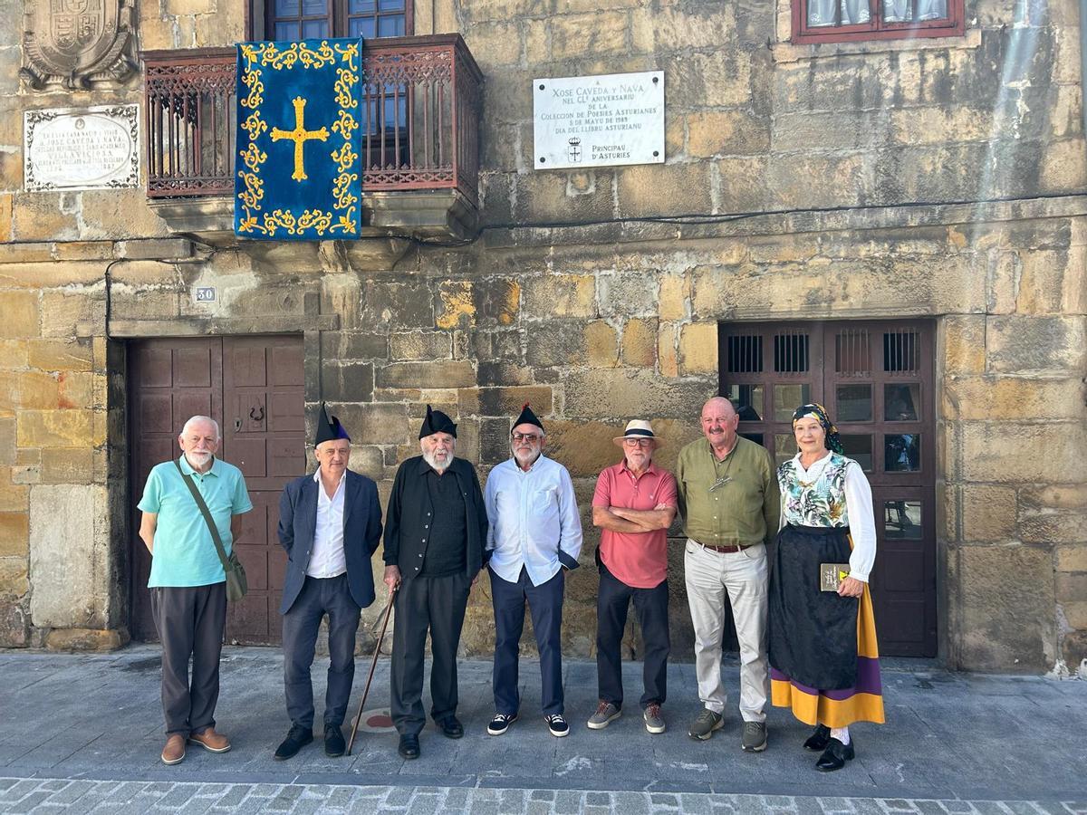 EN IMÁGENES: Homenaje en Villaviciosa a José Caveda y Nava