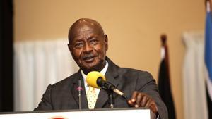 El presidente de Uganda, Yoweri Museveni