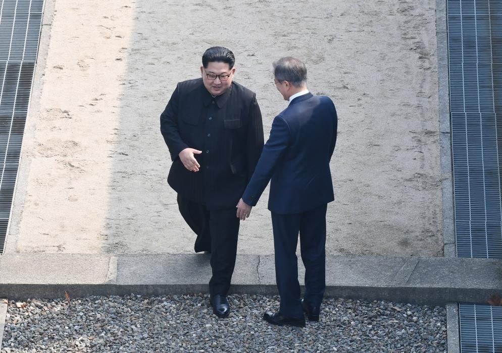 Encuentro entre Kim Jong-un y Moon Jae-in