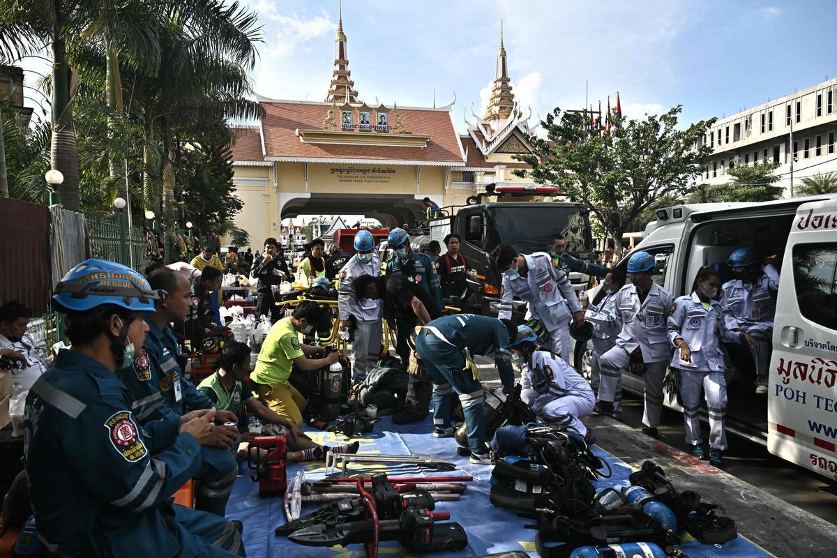 Horror y muerte en un casino de Camboya