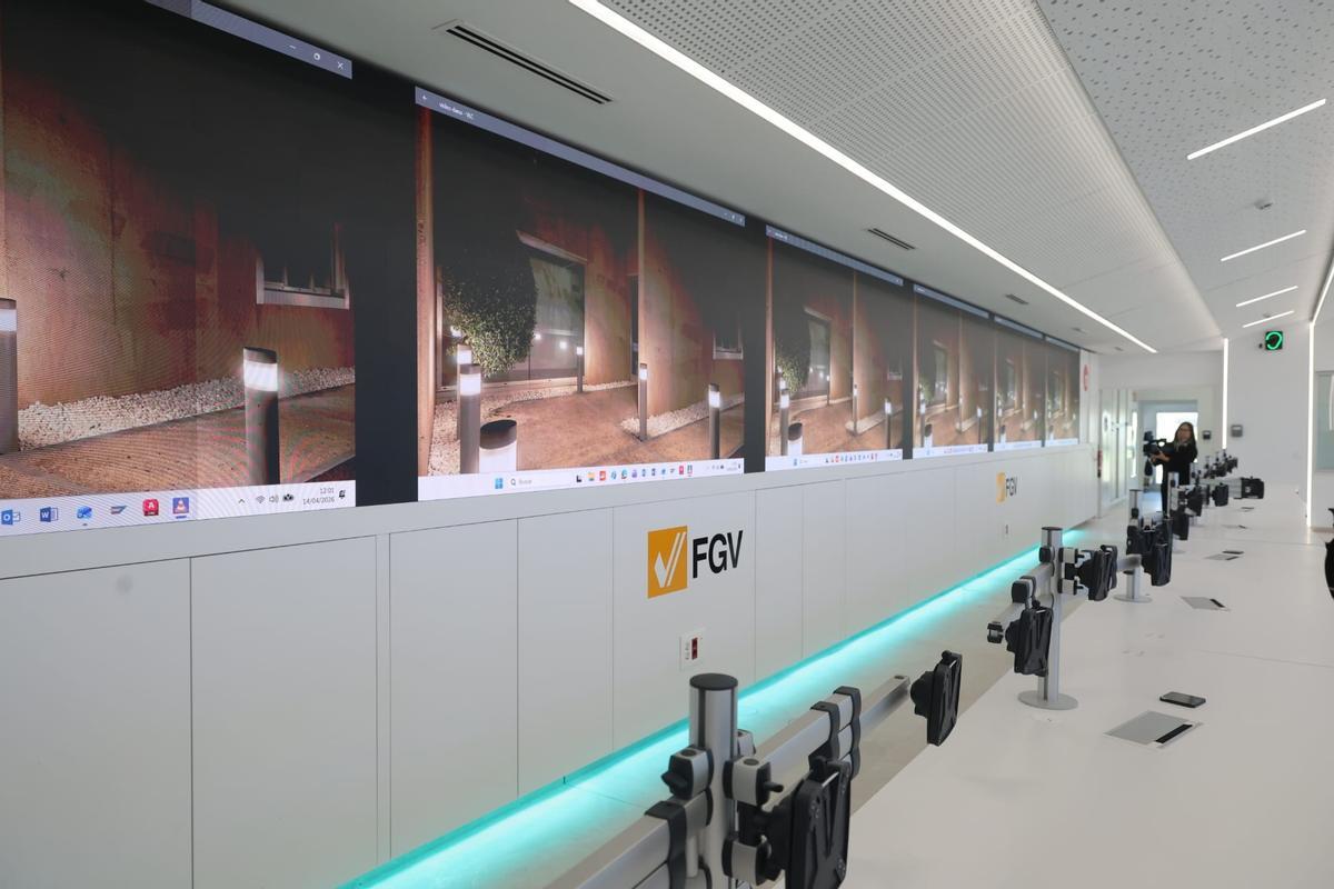 Nuevo puesto de mando en la estación de València Sud con alta tecnología.